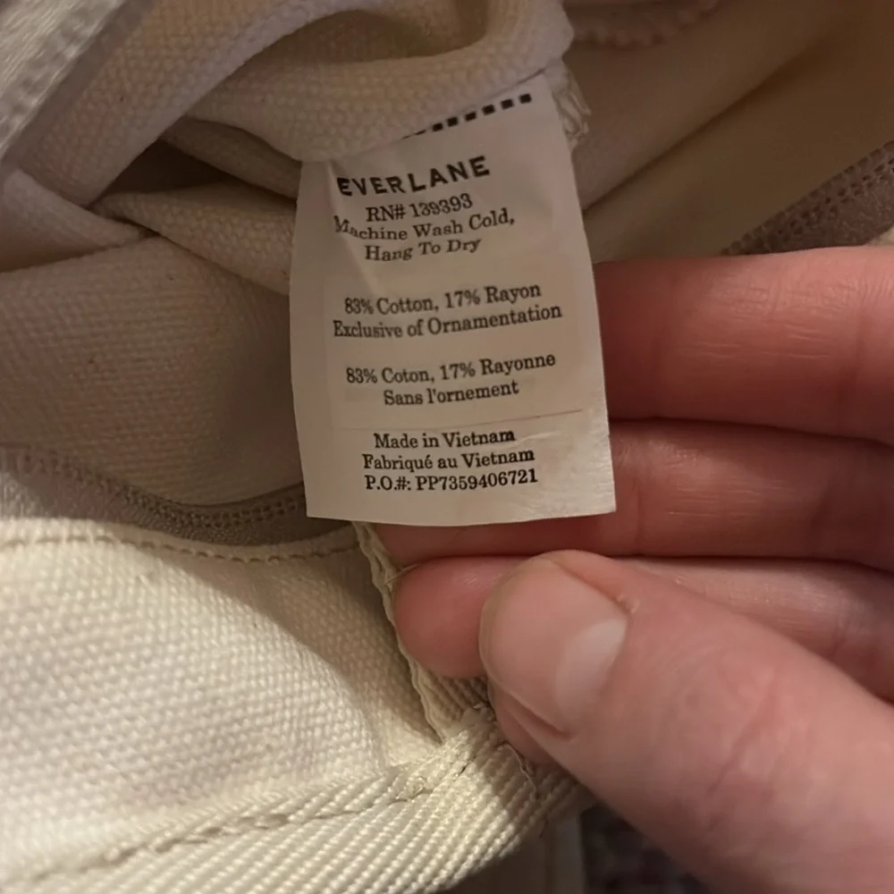 EVERLANE LANTERN BAG in canvas